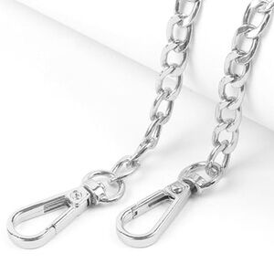47” Silver Replacement Bag Chain - NWOT